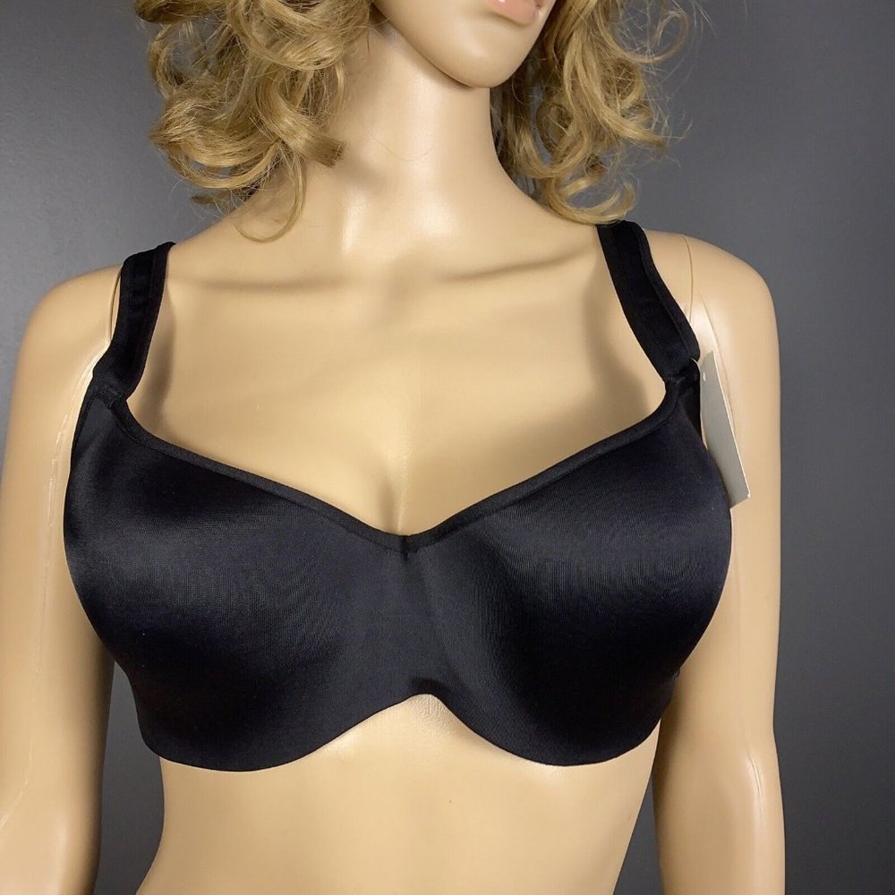 Essential Bodywear Bra EBW 3107 Black Lined Underwire Abbie Multiple Sizes New
